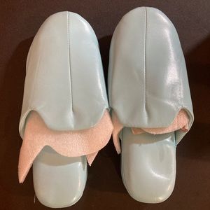 Vintage style Glamour Scuff Slippers - new - size 8